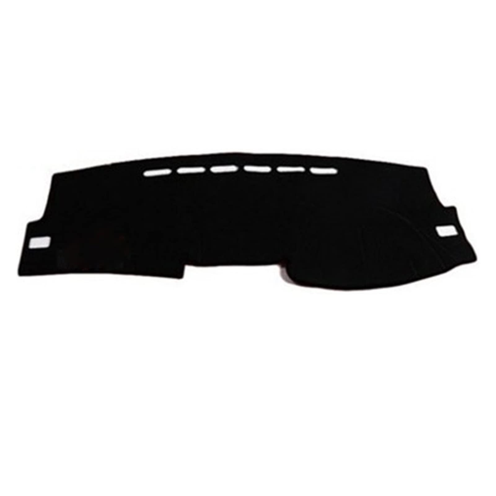 JOVERI RHD Auto-Armaturenbrett-Abdeckung, Dash-Matte, Rutschfester Sonnenschutz-Pad-Teppich, for Toyota, for Corolla, Axio Fielder 2007 2008 2009 2010 2011 Plattformmatte(Black) von JOVERI