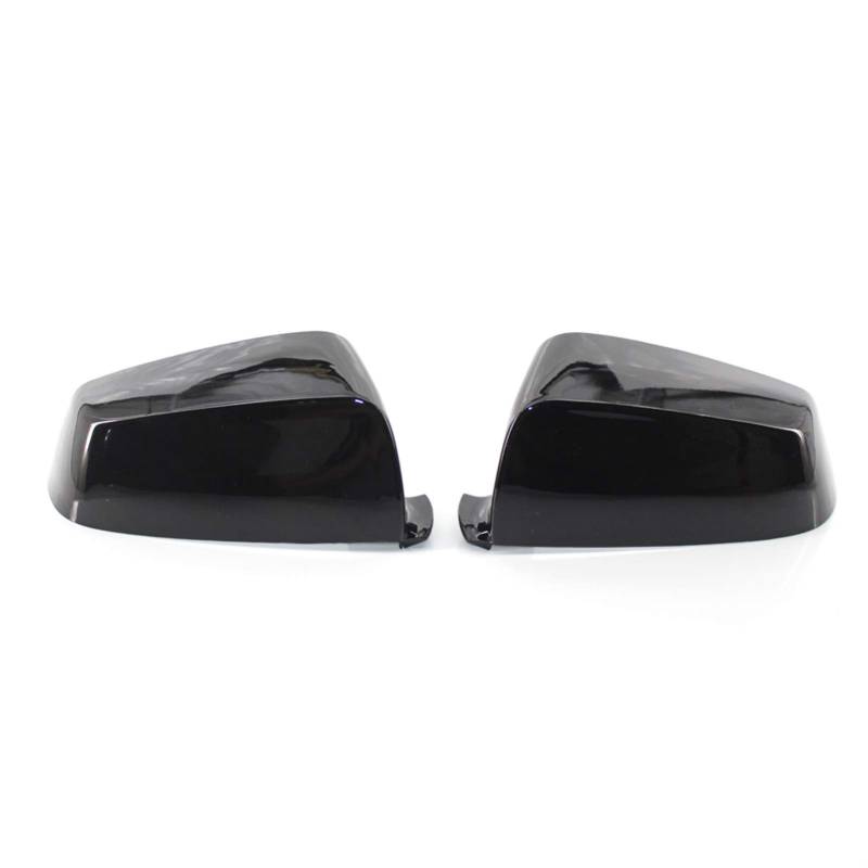 JOVERI Rückspiegel-Abdeckkappe Carbonfaser/Schwarz, for BMW, 5er 6er 7er E60 E61 E63 E64 F01 F02-F04 F06 F07 F10 F11 F12 F13 Seitenspiegelabdeckungen(Black) von JOVERI