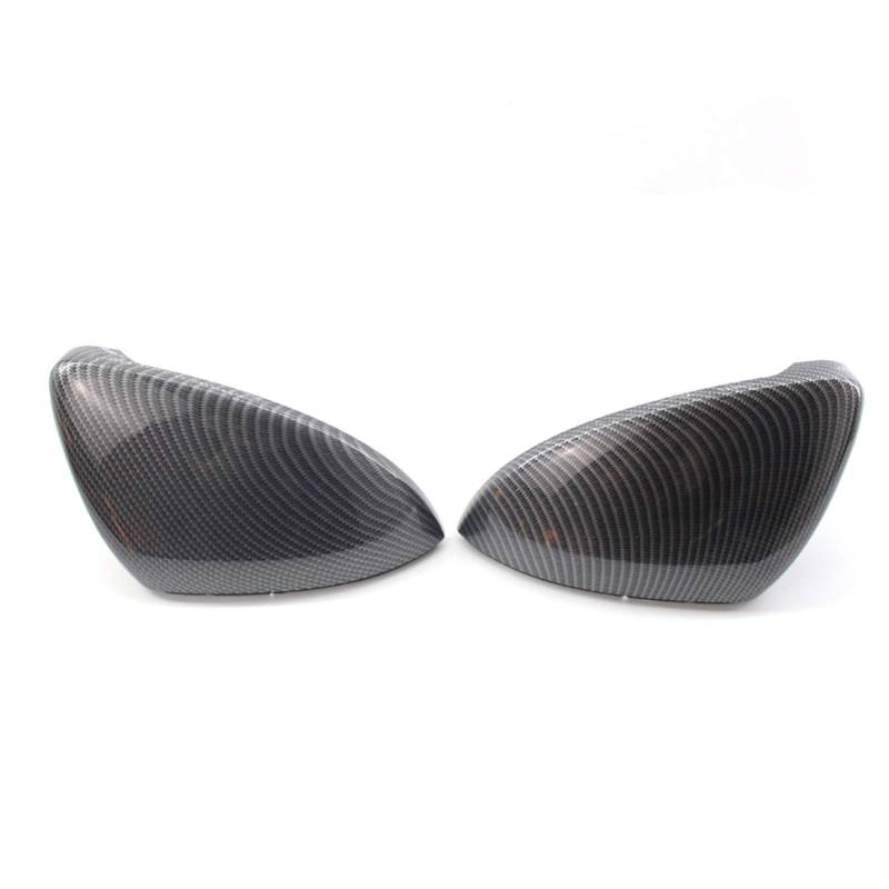 JOVERI Rückspiegel-Abdeckkappe Carbonfaser/Schwarz, for VW, for Golf, VII MK7 GTI 2014 2015 2016 2017 2018, for Touran, Seitenspiegelabdeckungen(Carbon Fiber) von JOVERI