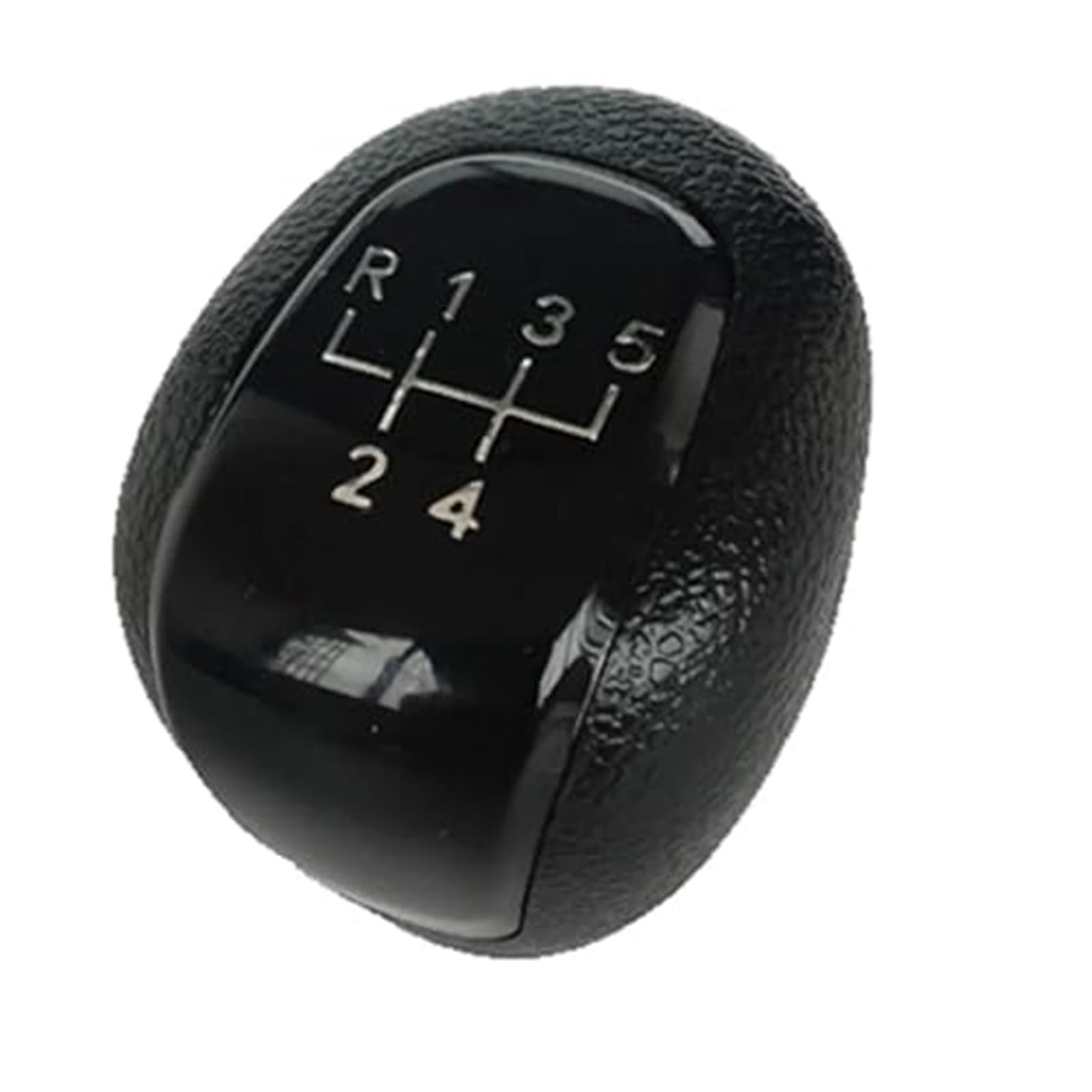 JOVERI Schaltknauf Schaltkragen Hebel Schaltmanschette Kofferraumabdeckung, for Buick, for Excelle, 2008 2009 2010 2011 2012 Auto-Schalthebelabdeckung(Black Plastic Gear knob) von JOVERI