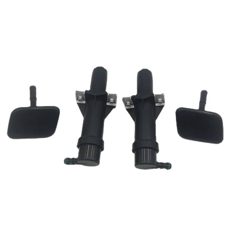 JOVERI Sprühdüsenpumpe for vordere Scheinwerferwaschanlage, for, for Hyundai, IX55 Veracruz 2007–2015, Abdeckkappe for Scheinwerferwaschanlage Automobil -Scheinwerferdüsenkappe(Full Set (4 Pieces)) von JOVERI