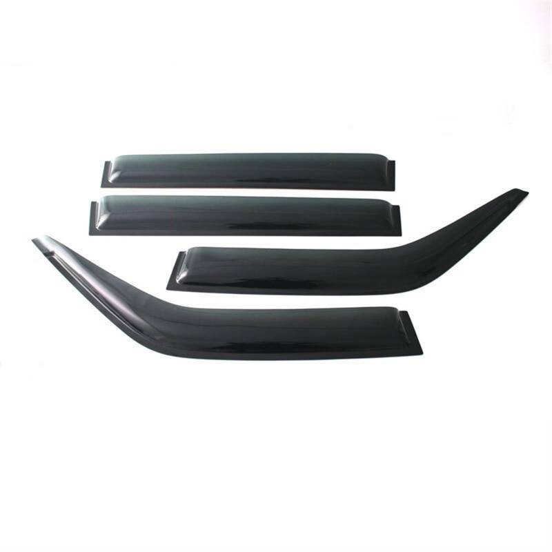 JOVERI Windabweiser aus ABS-Seitentürfenster, for Nissan, for Navara D22 2001–2013, for Terrano D22 Auto-Regen-Sonnen-Windabweiser von JOVERI