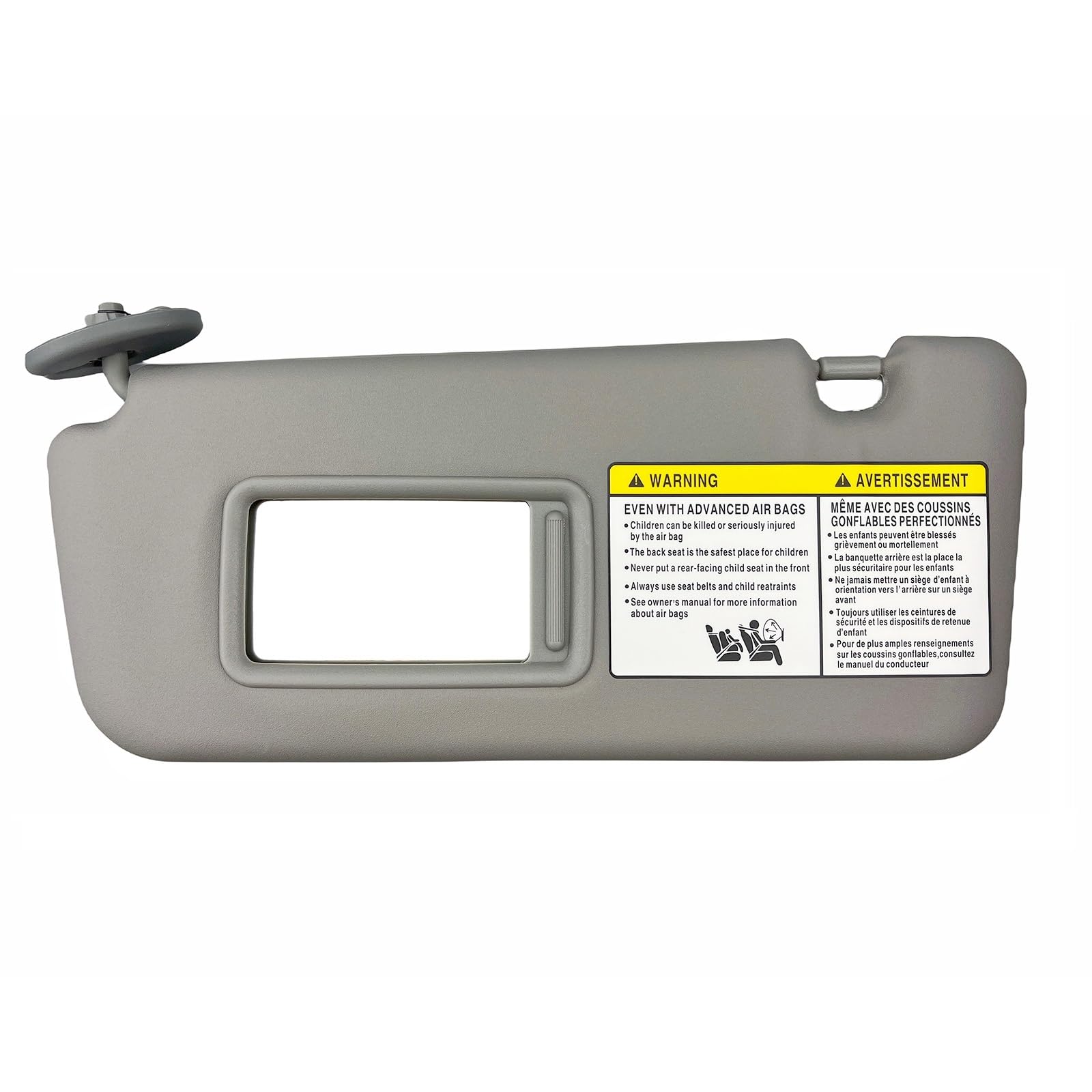 JOVERI Windschutzscheiben-Sonnenschutz vorne Links, Sonnenblende auf der Fahrerseite, for Toyota, for RAV4, 2004–2005, Ersatz OEM# 74320-42420-B0. seitliche Sonnenblendenverlängerung von JOVERI