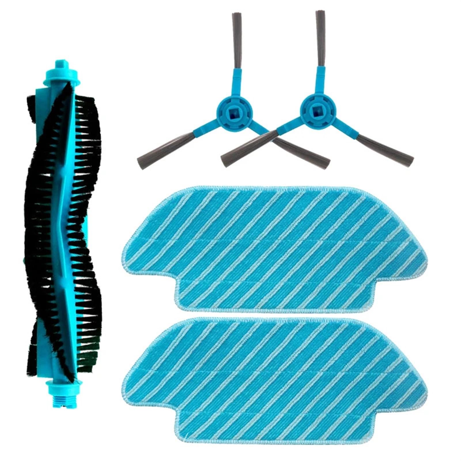 JOVERI for Cecotec Conga, 4090 5090 6090 Zubehör Ersatzteile Staubsauger Ersatz Kit Zentrale Seitenbürste Mopp Tuch Rad Roboter-Staubsauger-Set(TM) von JOVERI