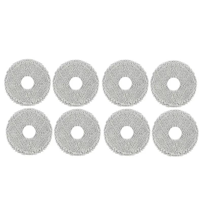 JOVERI for Dreame, L10s Ultra/Dreame L10s Pro Roboter Staubsauger Roboter Teile Staub Tasche Wichtigsten Seite Pinsel Hepa-Filter mopp Pad Zubehör Roboter-Staubsauger-Set(8PCS) von JOVERI