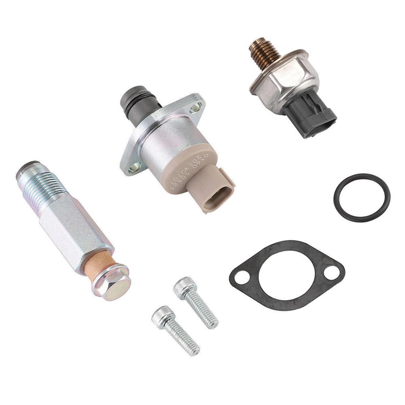 JOVERI for Ford, Transit Mk7 2.2 2.4 Tdci Kraftstoffpumpen-Rail-Druckventil-Sensor-Kit 45Pp3-1 294200-0260 6C1Q-9H321-Ab Kraftstoffeinspritzdrucksensor-Kit von JOVERI