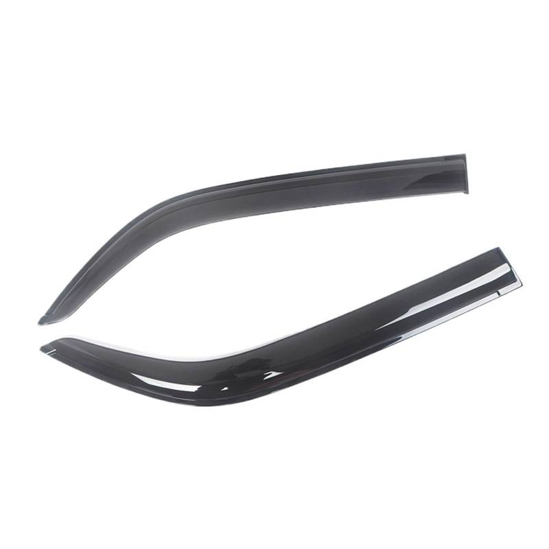 JOVERI for Ford, for Mustang, 1994-2021 Auto Seitenfenster Windabweiser Visiere Schwarz Regenschutz Türvisier Lüftungsblenden Dunkler Rauch Ventvisor Auto-Regen-Sonnen-Windabweiser(for Mustang 12-14) von JOVERI