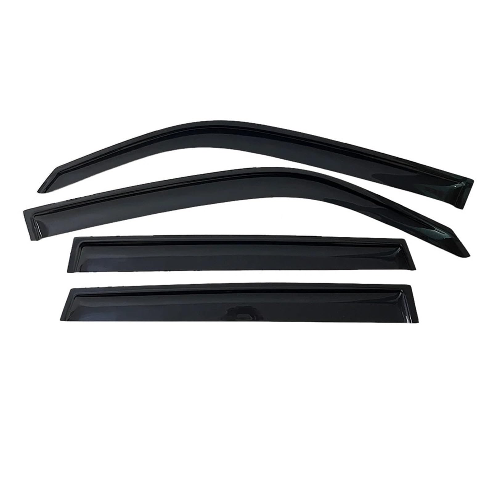 JOVERI for Mercedes-Benz, GLK-Klasse X204 2010-2016, Auto-Seitenfenster-Visier, Schutzgitter, Lüftungsmarkise, Regenschutz, Tür-Ventilator Auto-Regen-Sonnen-Windabweiser von JOVERI