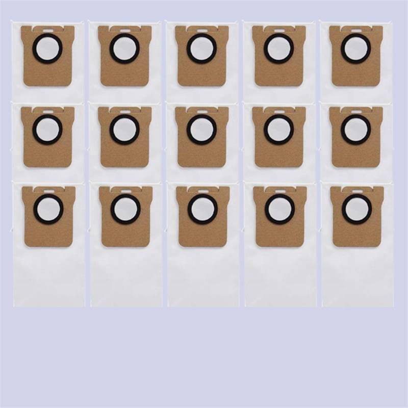 JOVERI for Xiaomi, Mijia Omni 1S B101CN B116 Zubehör Wichtigsten Seite Pinsel Hepa-Filter Mopp Staubbeutel Roboter Staubsauger Ersatzteil Roboter-Staubsauger-Set(15pcs) von JOVERI