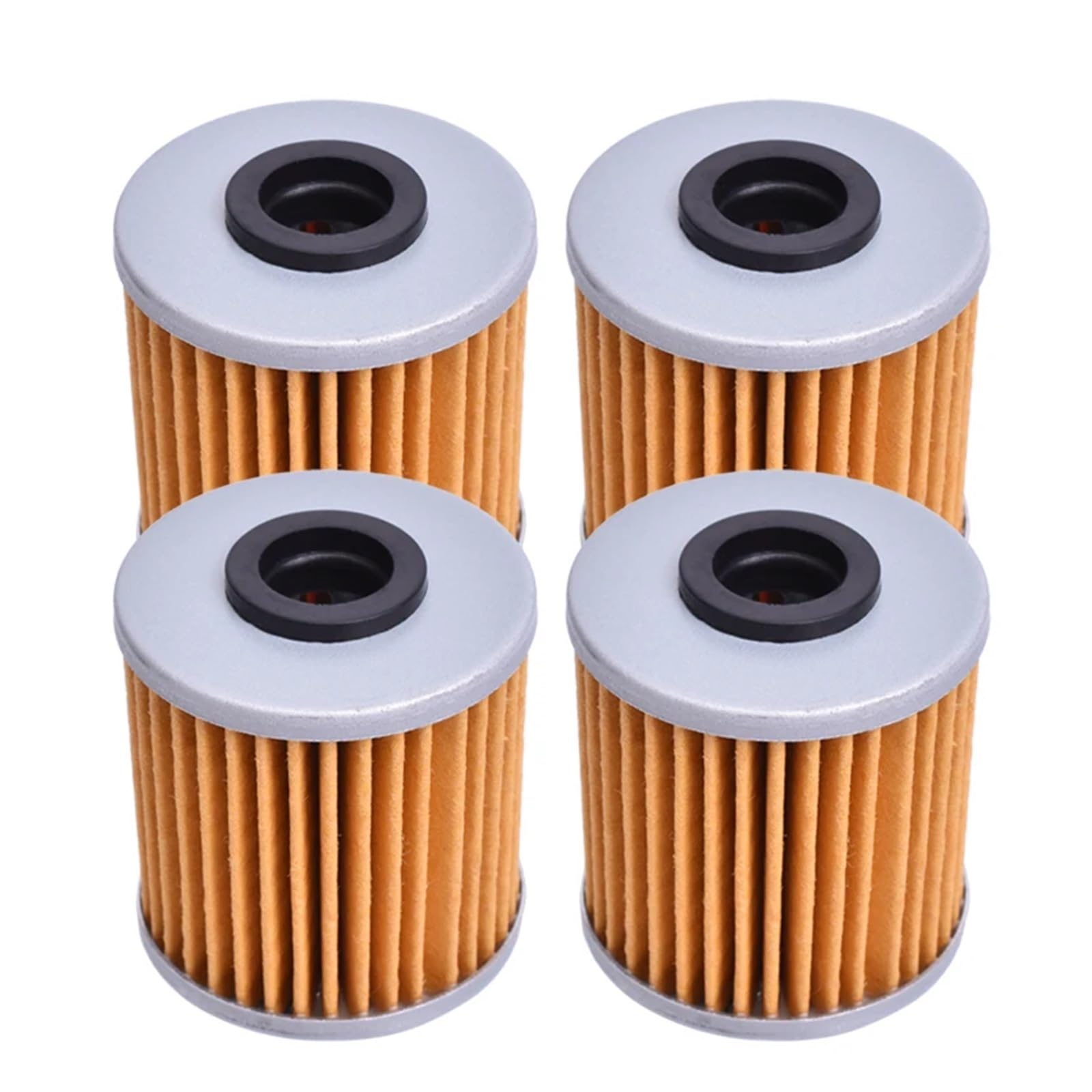 110cc Motorradmotor-Papierölfilter for 16510-09J00 UK110 UK 110 2015-2020 2016 2017 2018 2019(4pcs Yellow) von JOYBUYAU