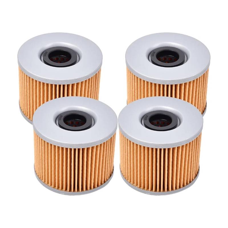 72mm 250CC Motorrad Teil Öl Filter for GSF250 GSF250V 1997 GSF250N GSF 250 GJ74A 1992-1995 1994 OE M 16510-06C00(4pcs Red) von JOYBUYAU