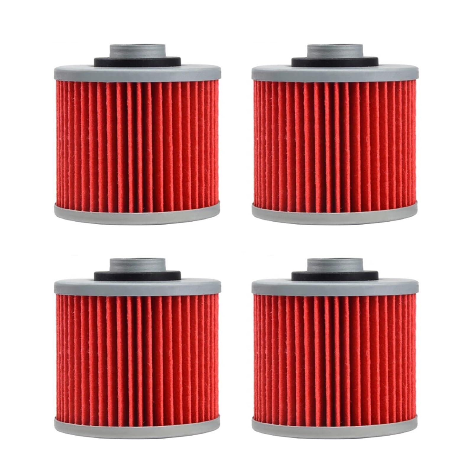 Ölfilter for 250 250 Cruiser 250 for 660 660(4pcs Red) von JOYBUYAU