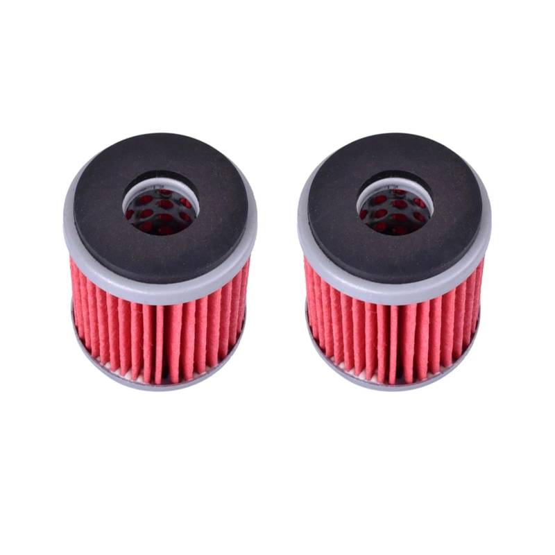 Ölfilter for 300 EINE 300 ABS MWD300 300 2021 1S7-E3440-00 5TA-13440-00 5YP-E3440-00 F66510(2pcs Red) von JOYBUYAU