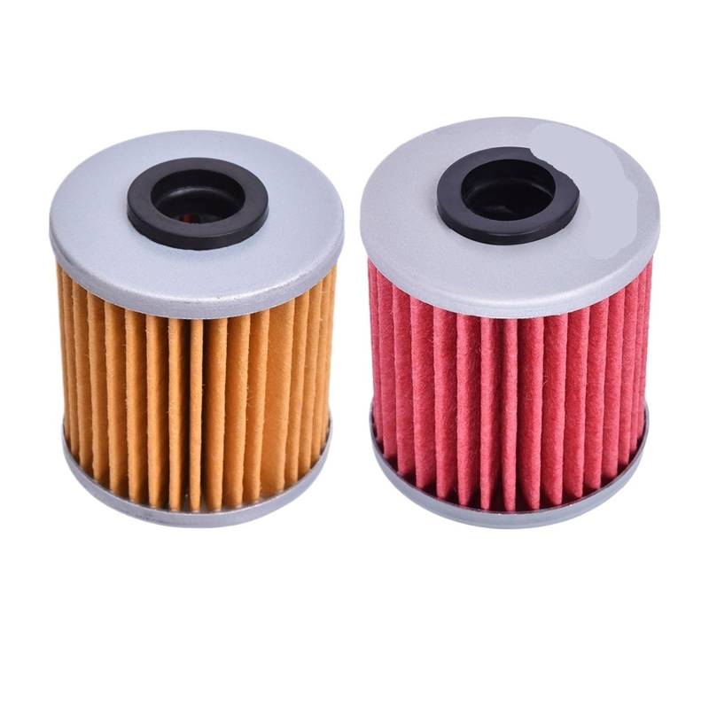 Ölfilter for KX250 KX250X KX252 2021 2022 KX 250 252 KX450 KX450F KX 450 2016-2018 KX450J 4-Hub 2019 2020 KX450X(4pcs Red) von JOYBUYAU