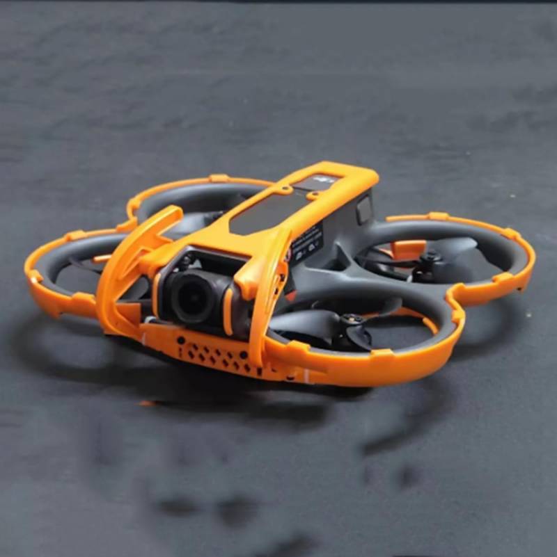 JOYSOG Avata 2 Propeller Guard Drohne Blade Protection Ring für DJI Avata 2 Fly More Combo Zubehör (Orange) von JOYSOG