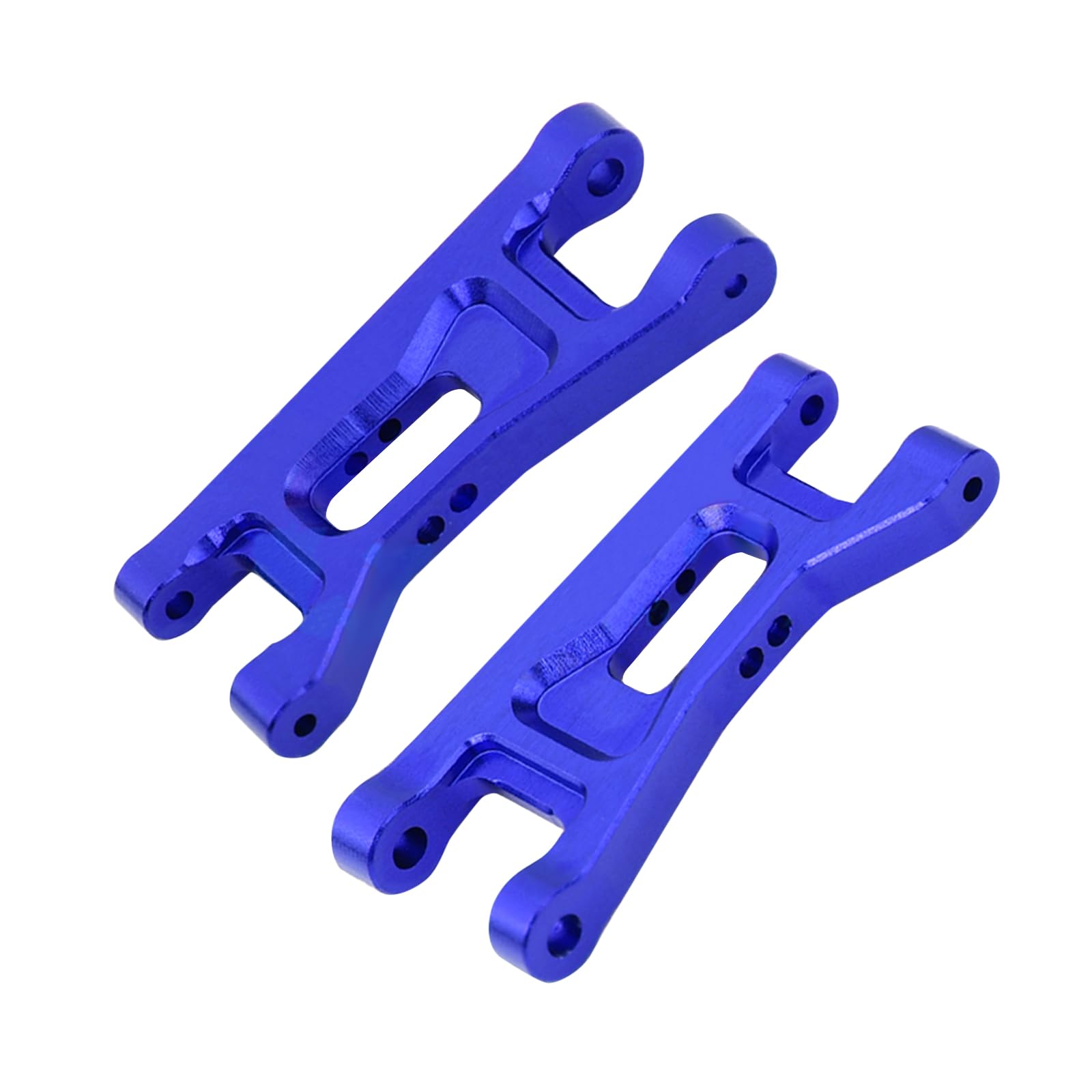 JOYSOG Lenker-Aufhängungs-Set aus Aluminium, vorne, unten und hinten, für LOSI 1/24 Micro-B 2WD Buggy RTR-LOS00007 RC Schwingenarm-Upgrade-Teile (blau vorne unten Querlenker) von JOYSOG