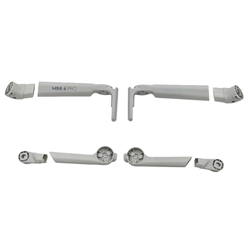 JOYSOG Mini 4 Pro Armschale für DJI Mini 4 Pro Drohne vorne/hinten links rechts Arm Shell Cover Ersatzteile Reparaturteile (vorne & hinten links rechts Abdeckung Stil 2) von JOYSOG