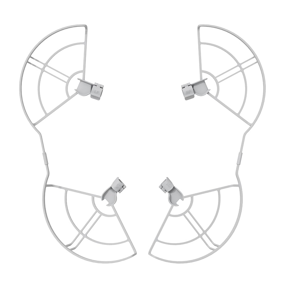 JOYSOG Mini 4 Pro Drohnenzubehör, Schnellspanner-Propellerschutz, Propellerblätter, Schutzabdeckung für DJI Mini 4 Pro Drohne (grau) von JOYSOG