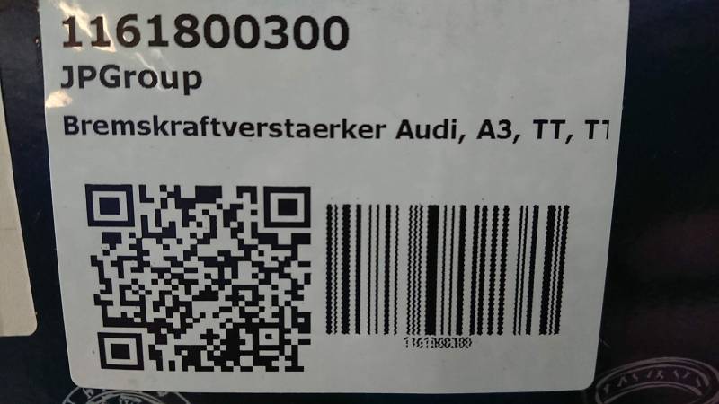 JP Brand 1161800300 Bremskraftverstärker von JP Brand