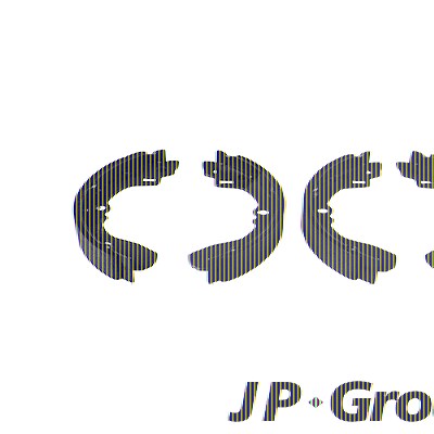 Jp Group Bremsbackensatz [Hersteller-Nr. 3663900610] für Kia von JP GROUP