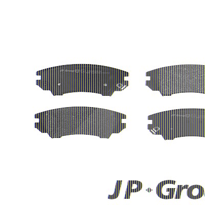 Jp Group Bremsbelagsatz, Scheibenbremse [Hersteller-Nr. 1263602410] für Chevrolet, Opel, Saab, Vauxhall von JP GROUP