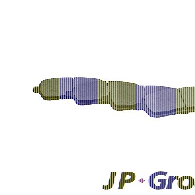 Jp Group Bremsbelagsatz, Scheibenbremse [Hersteller-Nr. 1563603510] für Ford, Mazda von JP GROUP