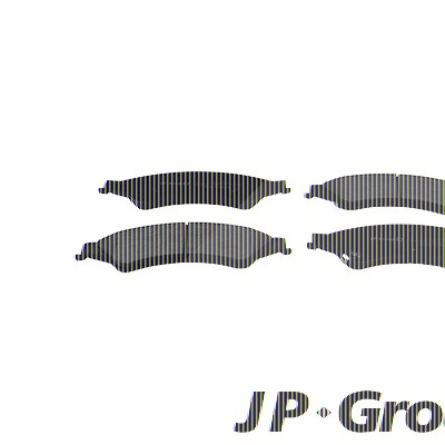 Jp Group Bremsbelagsatz, Scheibenbremse [Hersteller-Nr. 1563607610] für Ford von JP GROUP