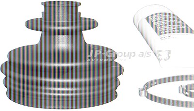 Jp Group Faltenbalgsatz, Antriebswelle [Hersteller-Nr. 3143601150] für Citroën, Peugeot von JP GROUP