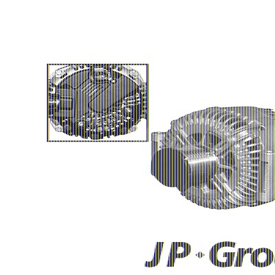 Jp Group Generator [Hersteller-Nr. 1390104600] für Mercedes-Benz, Jeep von JP GROUP