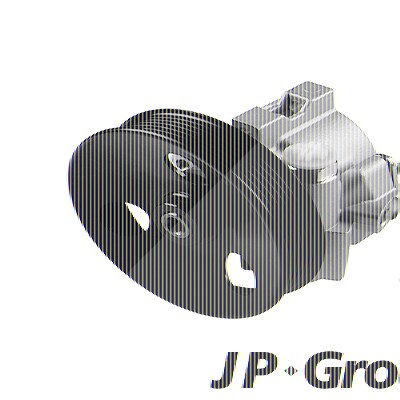 Jp Group Hydraulikpumpe, Lenkung [Hersteller-Nr. 3245100200] für Chevrolet, Gm Korea von JP GROUP