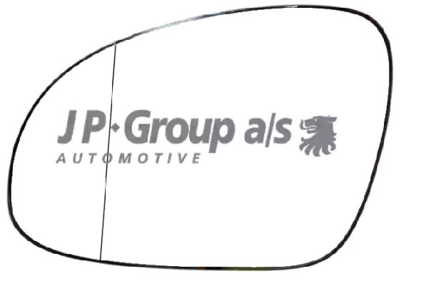 JP GROUP Außenspiegelglas VW,SKODA,SEAT 1189304570 7M3857521F,1189304576,1K0857521 Spiegelglas,Spiegelglas, Außenspiegel 1K0857521K,3C0857521 von JP GROUP