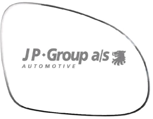 JP GROUP Außenspiegelglas VW,SKODA,SEAT 1189304580 1K0857522,3C0857522,5M0857522F Spiegelglas,Spiegelglas, Außenspiegel 7M3857522E,1189304586 von JP GROUP