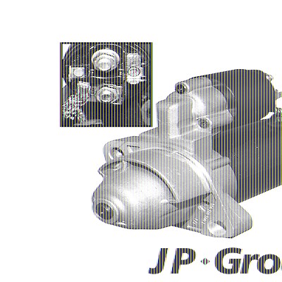 Jp Group Anlasser [Hersteller-Nr. 1190302700] für Audi, Skoda, VW von JP GROUP