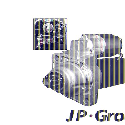 Jp Group Anlasser [Hersteller-Nr. 1190301200] für Audi, Seat, Skoda, VW von JP GROUP