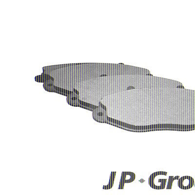 Jp Group Bremsbeläge Vorderachse (Satz) [Hersteller-Nr. 1563600410] für Ford von JP GROUP