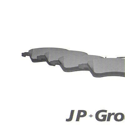 Jp Group Bremsbeläge Vorderachse inkl. Warnkontakt [Hersteller-Nr. 1163603910] für VW von JP GROUP