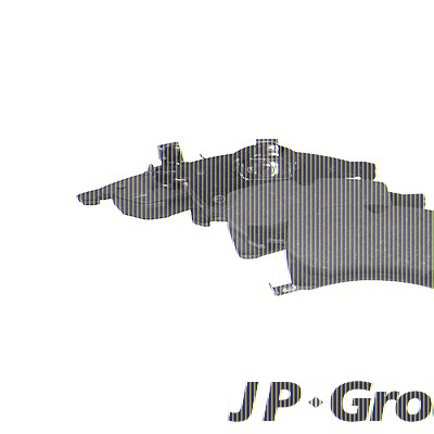 Jp Group Bremsbeläge Vorne (Satz) [Hersteller-Nr. 1263600310] für Opel von JP GROUP