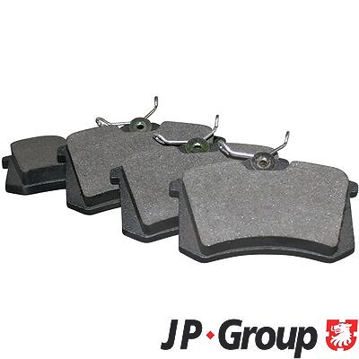 Jp Group Bremsbeläge hinten (Satz) [Hersteller-Nr. 1163705310] für Audi, Citroën, Mg, Peugeot, Renault, Seat, Skoda, VW von JP GROUP