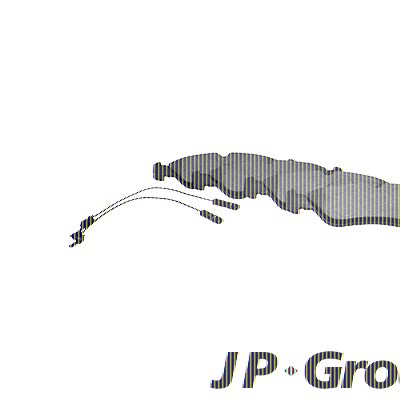 Jp Group Bremsbeläge hinten (Satz) [Hersteller-Nr. 1163705510] für Mercedes-Benz, VW von JP GROUP