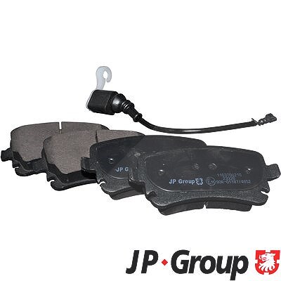 Jp Group Bremsbeläge hinten (Satz) [Hersteller-Nr. 1163706210] für VW von JP GROUP