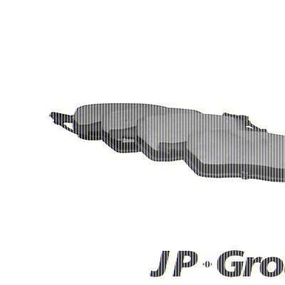 Jp Group Bremsbeläge mit VWK vorn (Satz) [Hersteller-Nr. 1163602510] für Audi, Seat, Skoda, VW von JP GROUP
