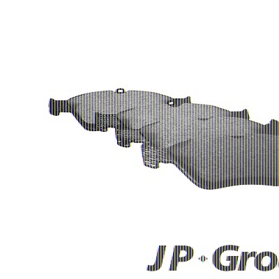 Jp Group Bremsbeläge vorne (Satz) [Hersteller-Nr. 1263600710] für Opel, Saab von JP GROUP