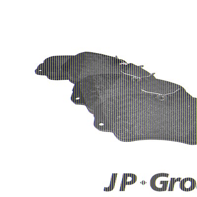 Jp Group Bremsbeläge vorne (Satz) [Hersteller-Nr. 1263600110] für Opel von JP GROUP