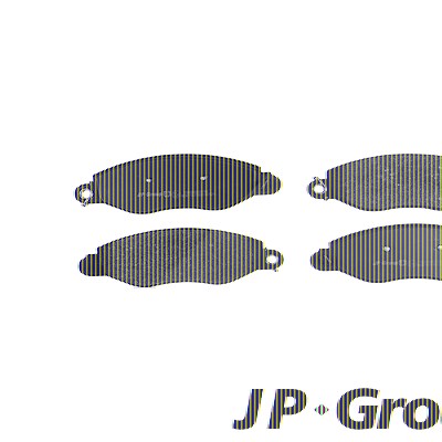 Jp Group Bremsbelagsatz, Scheibenbremse [Hersteller-Nr. 1563603110] für Ford von JP GROUP