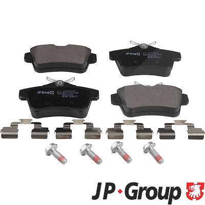 Jp Group Bremsbelagsatz, Scheibenbremse [Hersteller-Nr. 3163700410] für Citroën, Ds, Peugeot von JP GROUP
