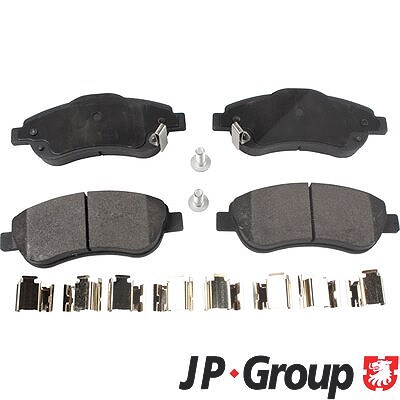 Jp Group Bremsbelagsatz, Scheibenbremse [Hersteller-Nr. 3463600710] für Honda von JP GROUP