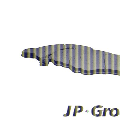 Jp Group Bremsbelagsatz, Scheibenbremse [Hersteller-Nr. 4163602410] für Citroën, Fiat, Peugeot von JP GROUP