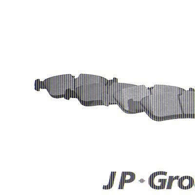 Jp Group Bremsbelagsatz Vorderachse [Hersteller-Nr. 1463601010] für BMW von JP GROUP