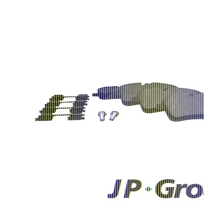 Jp Group Bremsbelagsatz Vorderachse [Hersteller-Nr. 1363601610] für Mercedes-Benz von JP GROUP