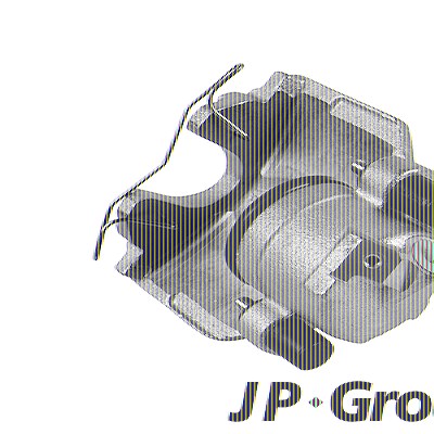 Jp Group Bremssattel vorne rechts [Hersteller-Nr. 1161901580] für Audi, Seat, Skoda, VW von JP GROUP